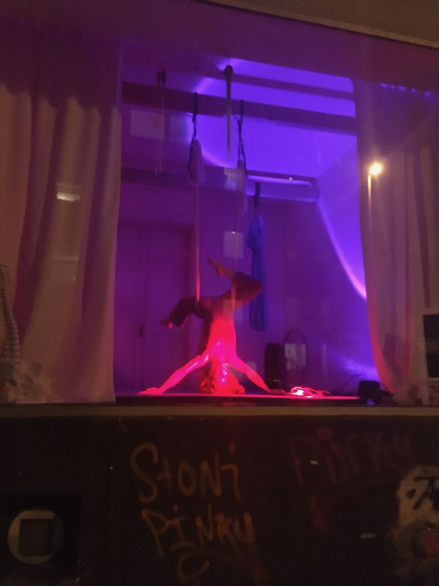 Arial Yoga Performance