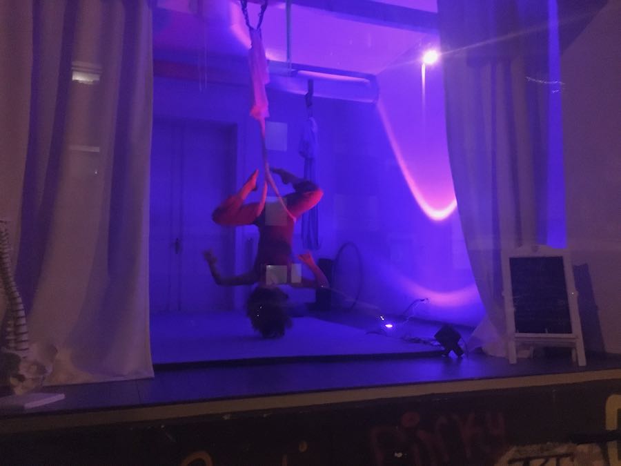 Arial Yoga Performance